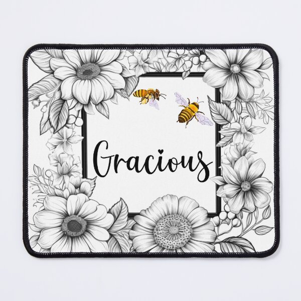 Item preview, Bee Gracious Floral Frame 1 designed and sold by AnTartstudios.