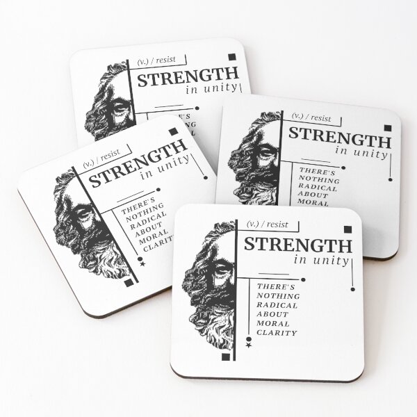 Item preview, Radical Left Strength In Unity Moral Clarity designed and sold by RockFireMerch.