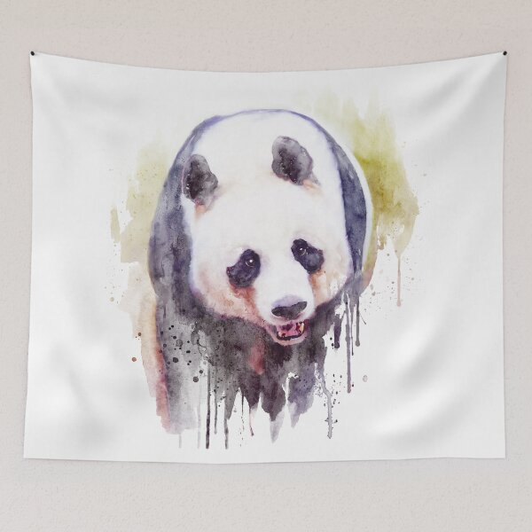 Item preview, Playful Panda Watercolor designed and sold by caracatita75.