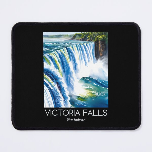 Item preview, A Travel Art of Victoria Falls - Zimbabwe designed and sold by GoodOldVintage.
