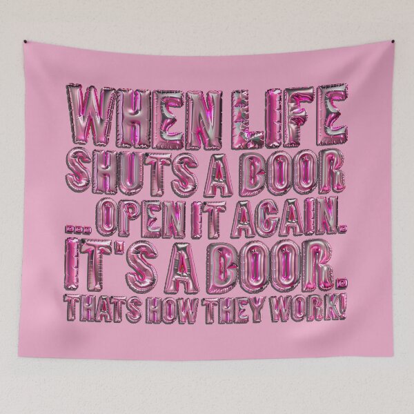 Item preview, When life shuts a door... motivational qoute designed and sold by Maupi.