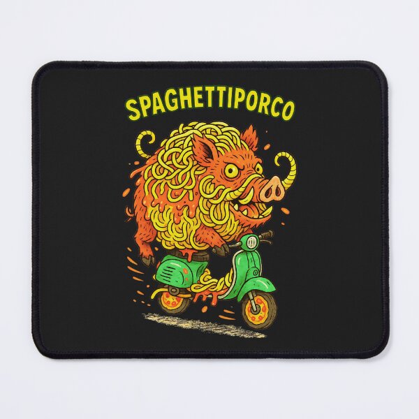 Item preview, Spaghettiporco: Absurd Italian Brainrot Creature Boar Made Of Pasta On A Scooter designed and sold by elynne9.
