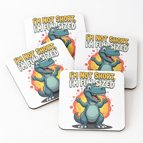 Item preview,  I’m Not Short I’m Fun Sized Dinosaur – Cute Funny T-Rex Design designed and sold by Jason123za.