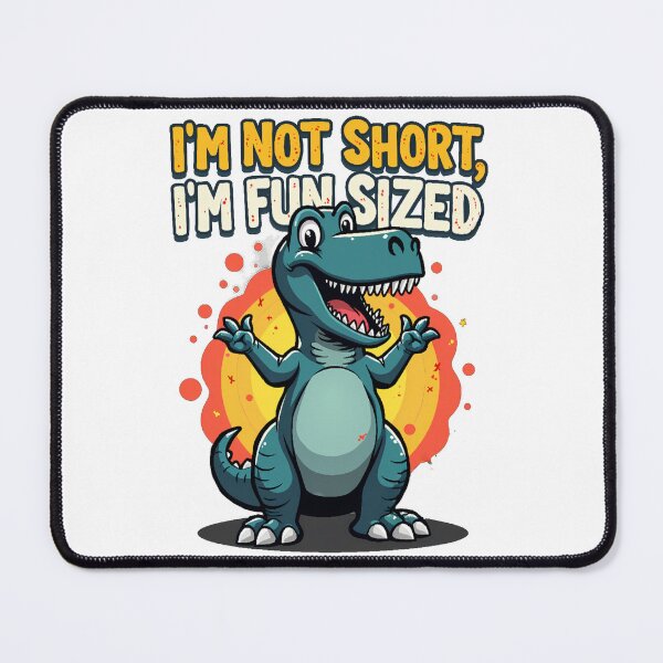 Item preview,  I’m Not Short I’m Fun Sized Dinosaur – Cute Funny T-Rex Design designed and sold by Jason123za.