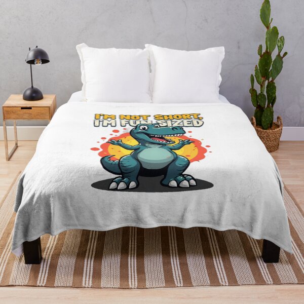 Item preview,  I’m Not Short I’m Fun Sized Dinosaur – Cute Funny T-Rex Design designed and sold by Jason123za.