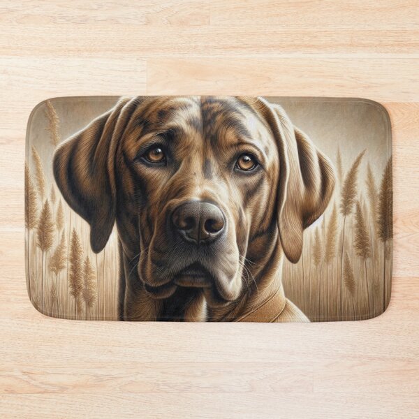 Item preview, Brindle Labrador Retriever Dog Portrait designed and sold by Wags & Tails.