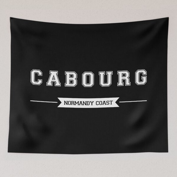 Item preview, Cabourg, Seaside Resort and Romanticism [black] designed and sold by FrenchTouch77.