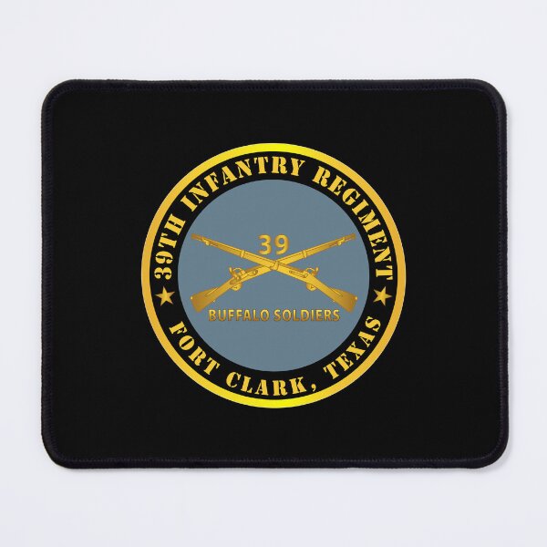 Item preview, Army - 39th Infantry Regiment - Buffalo Soldiers - Fort Clark, TX w Inf Branch designed and sold by Military Insignia Products.