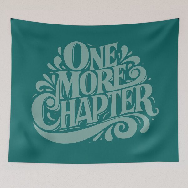 Item preview, One More Chapter Reader Typography Design designed and sold by AvviareArt.