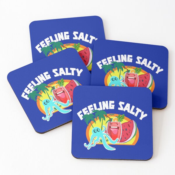 Item preview, I feel salty beach bar silhouette designed and sold by vibeno1.
