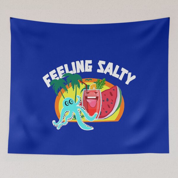 Item preview, I feel salty beach bar silhouette designed and sold by vibeno1.