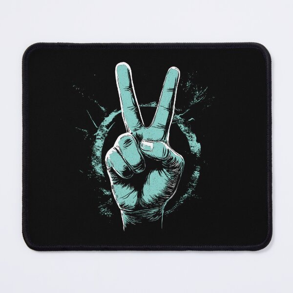 Item preview, Peace Symbol Victory Hand Sign Urban Graffiti Style Streetwear designed and sold by Infinitee8hirts.
