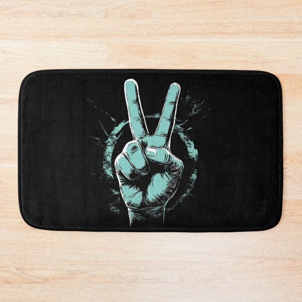 Item preview, Peace Symbol Victory Hand Sign Urban Graffiti Style Streetwear designed and sold by Infinitee8hirts.