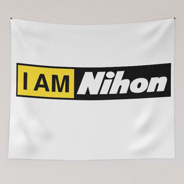 Item preview, I am Nihon logo for Nikon photographer and Japanese people who love Nikon. designed and sold by athurbubble.