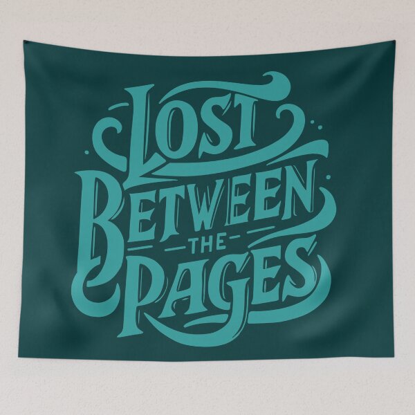Item preview, Lost Between the Pages Hand Lettered Design designed and sold by AvviareArt.