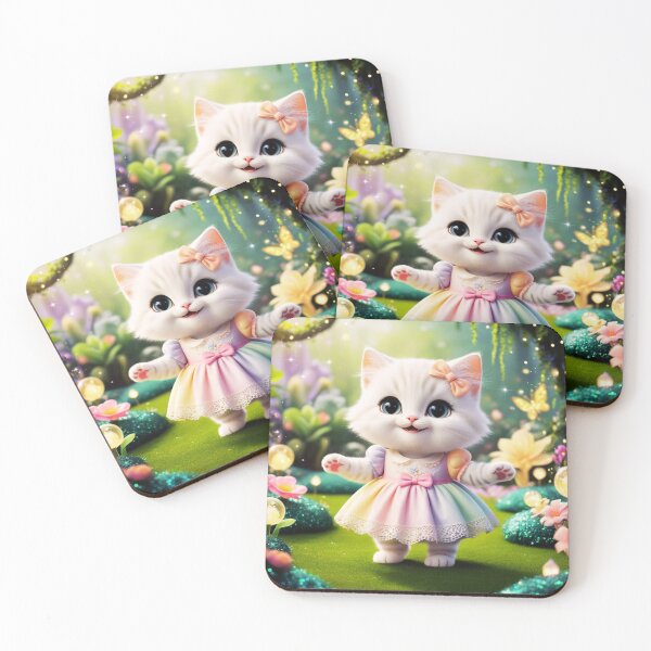Item preview, Cute Cat for Cute Girls designed and sold by Luckylife12.