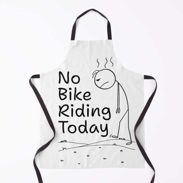 Item preview, No Bike Riding Today | Funny Cyclist Sad Day Meme for Bike Lovers & Strava Fans designed and sold by BMLprint ⭐⭐⭐⭐⭐.