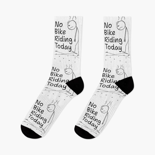 Item preview, No Bike Riding Today | Funny Cyclist Sad Day Meme for Bike Lovers & Strava Fans designed and sold by BMLprint ⭐⭐⭐⭐⭐.