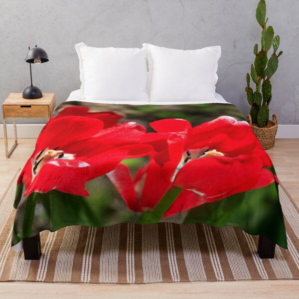 Item preview, Red tulips in spring garden designed and sold by olena2552.