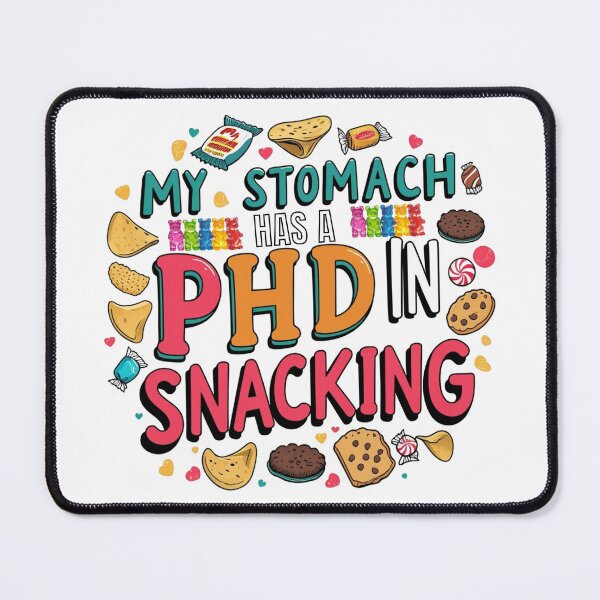 Item preview, Hilarious Foodie Snacking Art designed and sold by Bliss Find And Design.