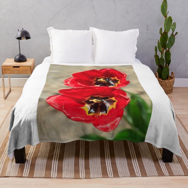 Item preview, Red tulips in spring garden designed and sold by olena2552.