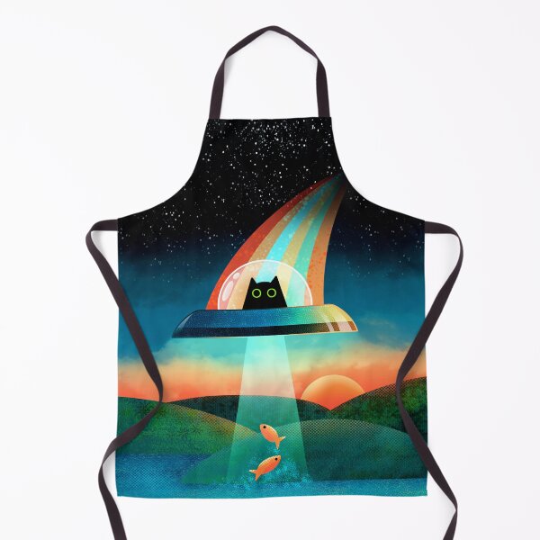 The Purrfect Alien Apron