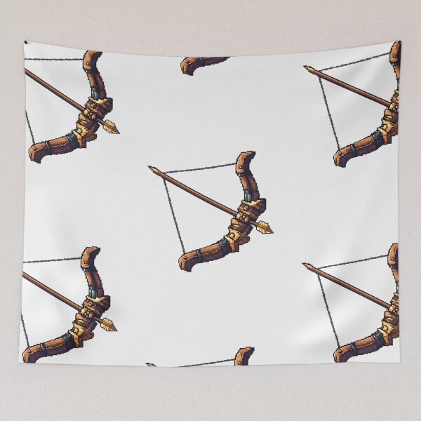 Item preview, Retro Pixel Art: Pixelated Bow designed and sold by bapupa.