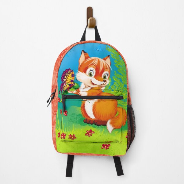 Item preview, fox and butterfly designed and sold by SVETLANA ZOLOTAREVA.
