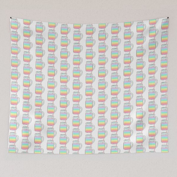 Item preview, rainbow smoothie beverage pride month set designed and sold by nuchz.
