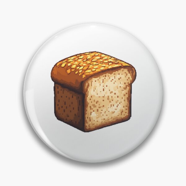 Item preview, Retro Pixel Art: 8-Bit Bread designed and sold by bapupa.