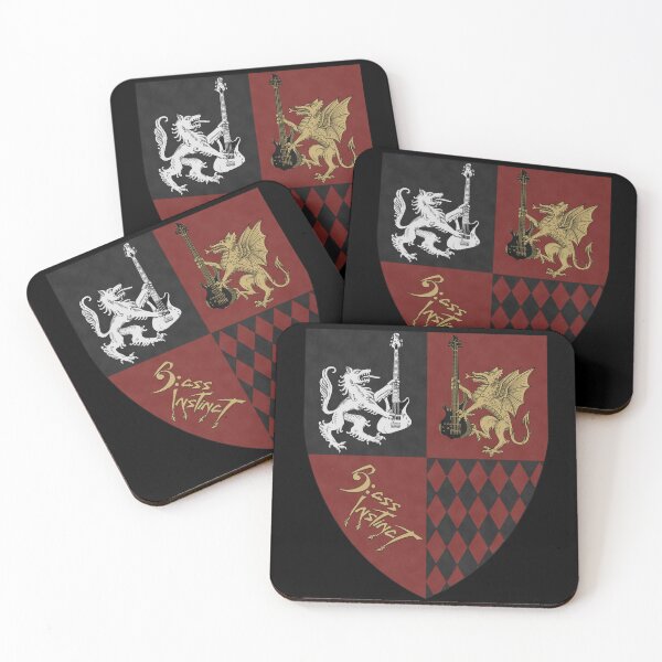 Item preview, Bass Instinct - Double Heraldry Shield designed and sold by BassInstinct.