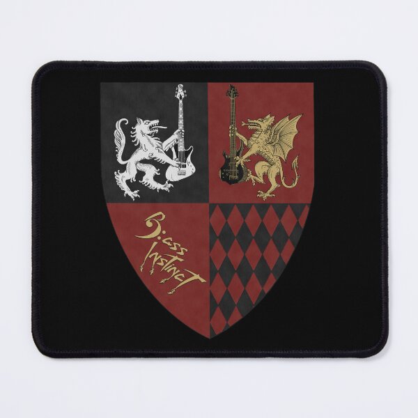 Item preview, Bass Instinct - Double Heraldry Shield designed and sold by BassInstinct.