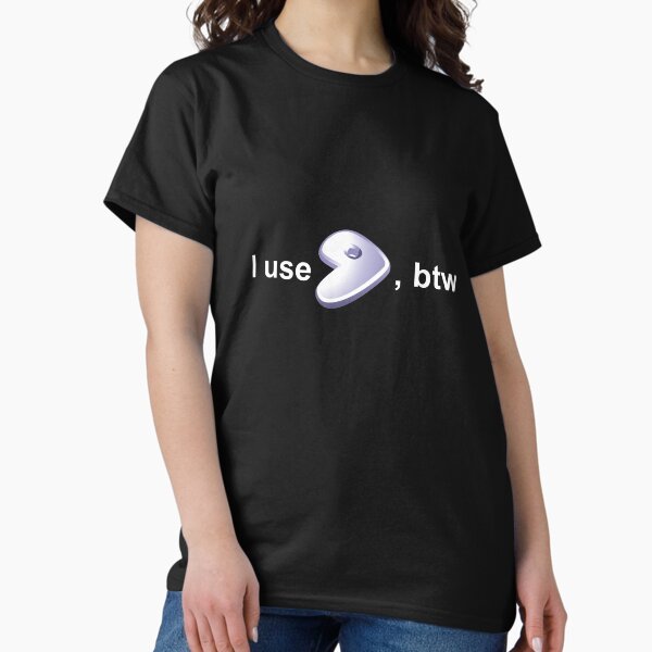 Item preview, I Use Gentoo, BTW – Funny Linux Distro Meme for Developers designed and sold by pizzapiano.
