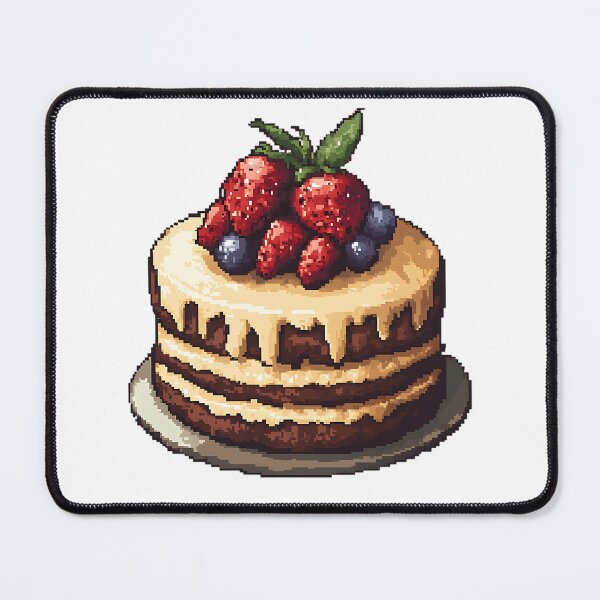 Item preview, Retro Pixel Art: Pixelated Cake designed and sold by bapupa.