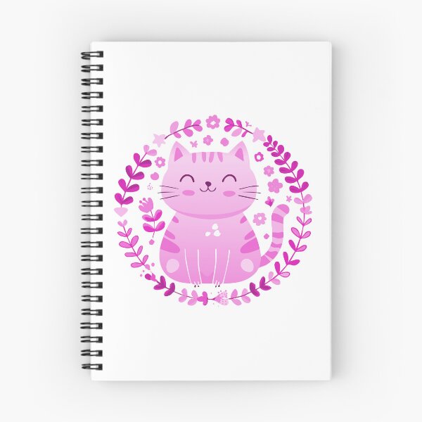 Item preview, Pink Cute Smiley Cat designed and sold by elliebart.