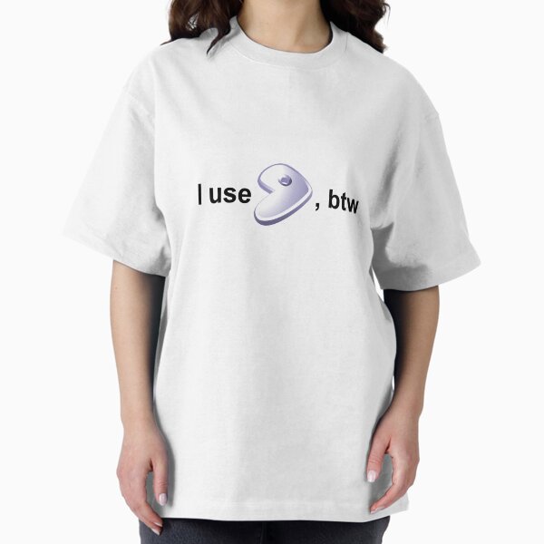 Item preview, I Use Gentoo, BTW – Funny Linux Distro Meme for Developers designed and sold by pizzapiano.