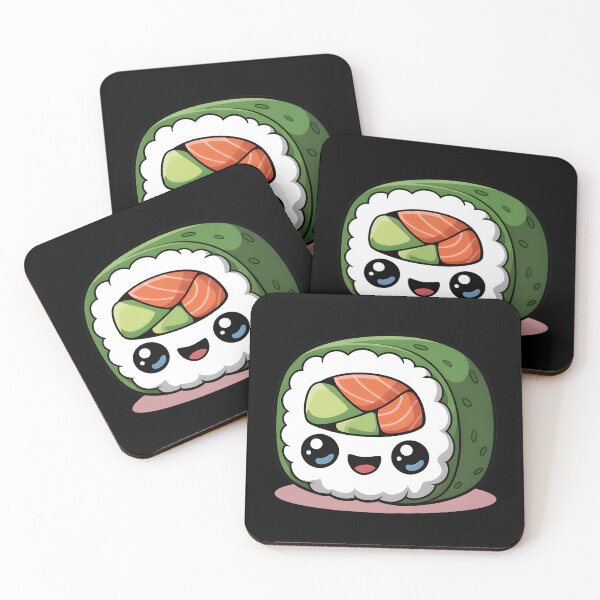 Item preview, Kawaii Sushi Roll – Too Cute To Eat designed and sold by Fragy72.