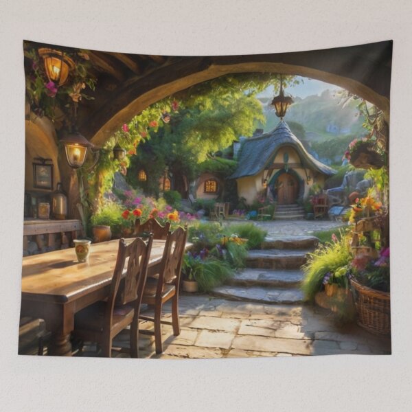 Item preview, Floral Haven: The Magical Tavern Retreat designed and sold by BlareBlare.