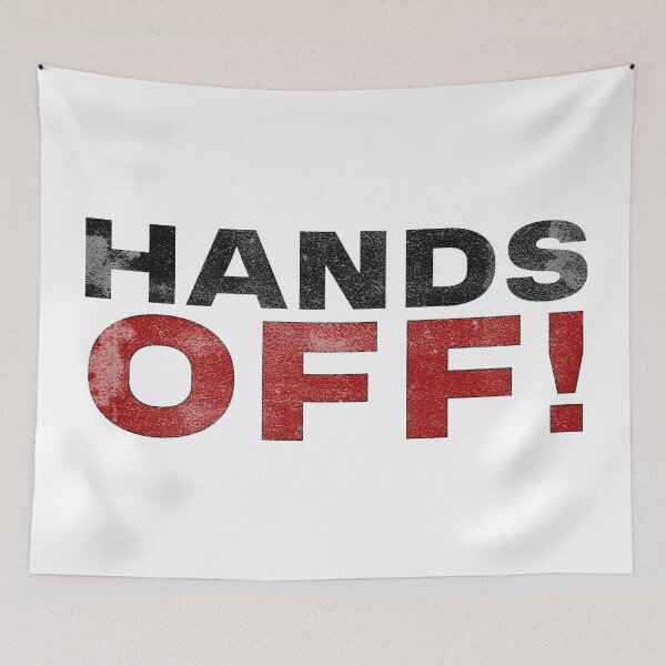 Item preview, Hands Off – Protest To Keep Your Fundamental Rights designed and sold by Sunscape-Art.