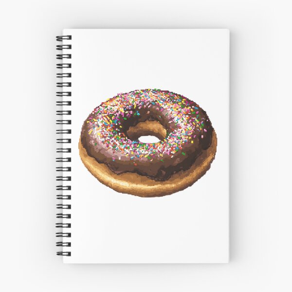 Item preview, Pixel Art: Pixelated Donut designed and sold by bapupa.