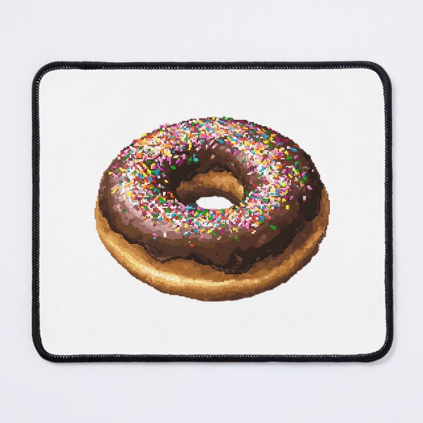 Item preview, Pixel Art: Pixelated Donut designed and sold by bapupa.