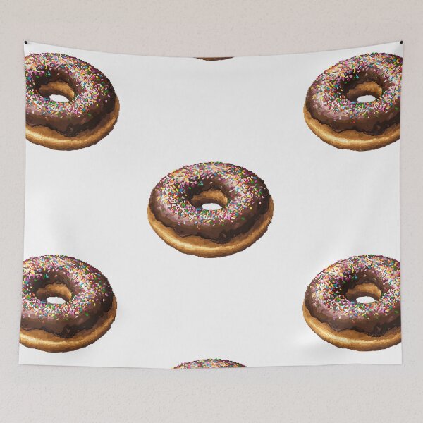 Item preview, Pixel Art: Pixelated Donut designed and sold by bapupa.