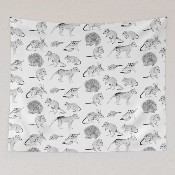Item preview, Australian Wildlife Pattern designed and sold by Mousewren.