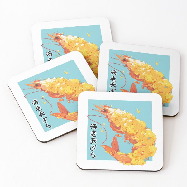 Item preview, Ebi Tempura – Crispy Japanese Shrimp Illustration designed and sold by SakuraLab.