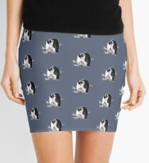 Emperor penguin family Mini Skirt