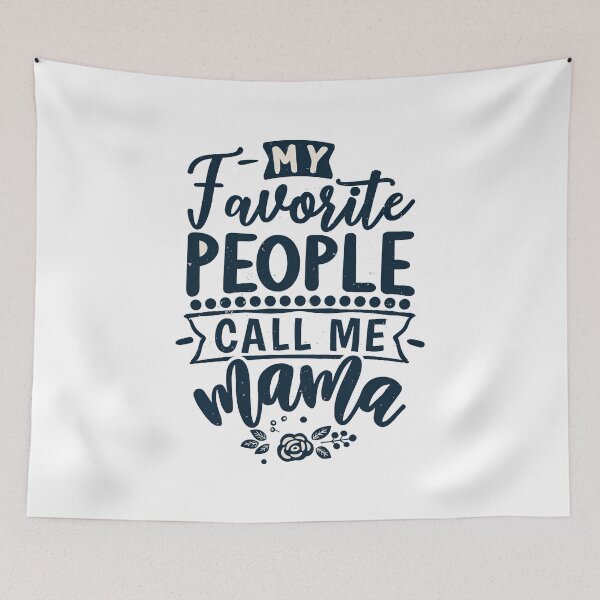 Item preview, My Favorite People Call Me Mom designed and sold by graphic-genie.