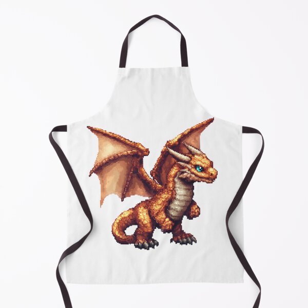 Item preview, Retro Pixel Art: 8-bit Dragon designed and sold by bapupa.