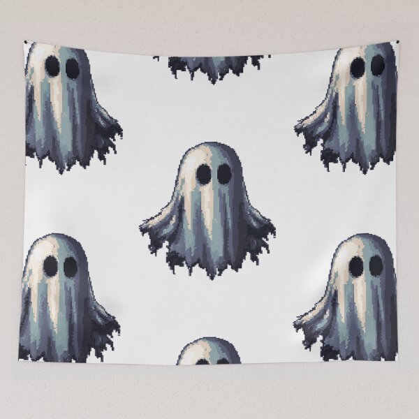 Item preview, Retro Pixel Art: 8-bit Ghost designed and sold by bapupa.