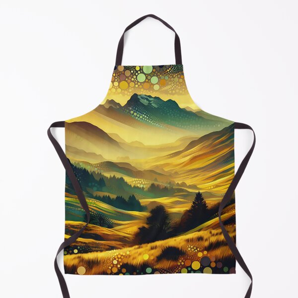 Item preview, Snowdonia Dawn – Golden Mountain Landscape Wall Art  designed and sold by Stoneflower-Art.