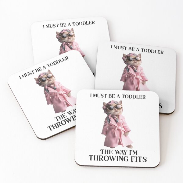 Item preview, Funny Cat Fashion Lover Throwing Fits designed and sold by RockFireMerch.